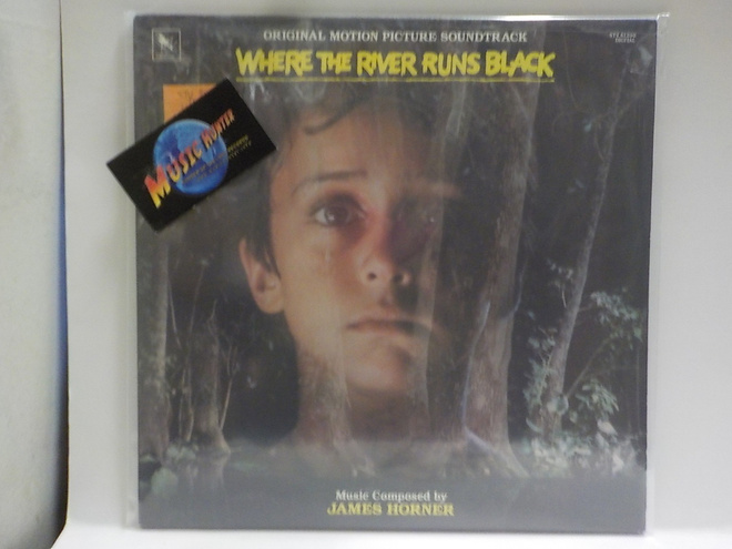 JAMES HORNER - WHERE THE RIVER RUNS BLACK M-/M- OST LP