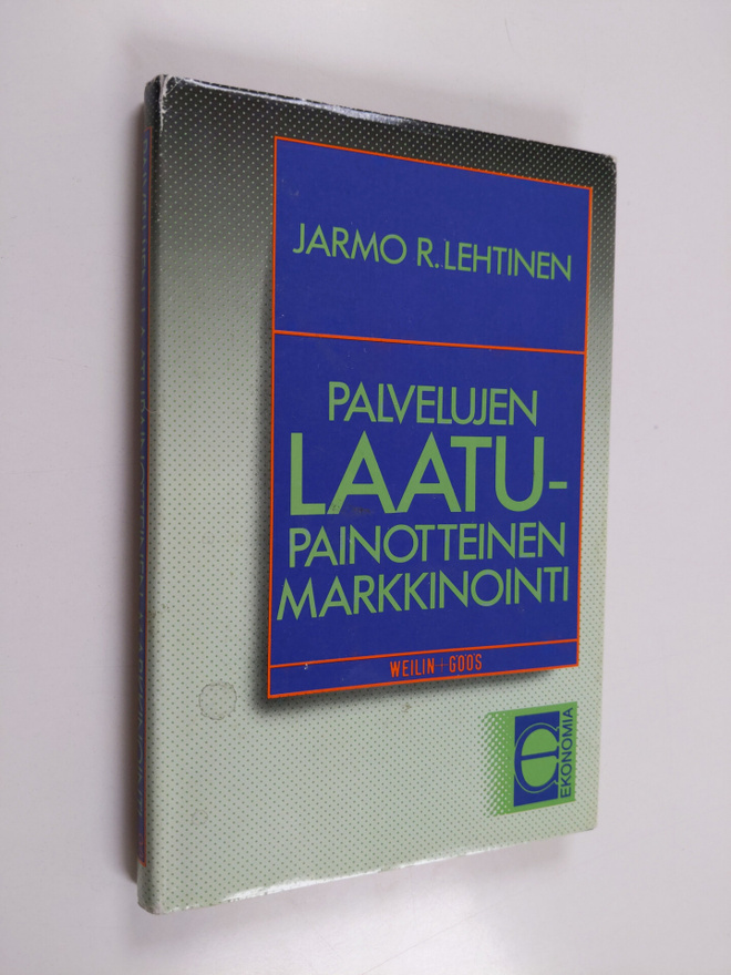 Jarmo R. Lehtinen : Palvelujen laatupainotteinen markkino...