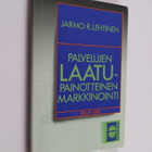 Jarmo R. Lehtinen : Palvelujen laatupainotteinen markkino... - pikkukuva 1