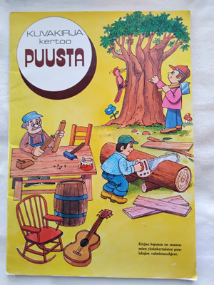 Kuvakirja kertoo puusta - Anja Leppänen