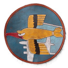 USAAF A-2 nahkatakki lentäjän laivuemerkki B-17 WW2 91st BG - pikkukuva 3