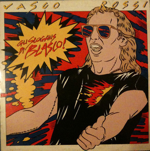 VASCO ROSSI :: GLI SLOGANS DI BLASCO  ::  VINYYLI  LP   1988