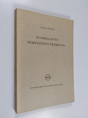 Viljo Nissilä : Suomalaista nimistöntutkimusta