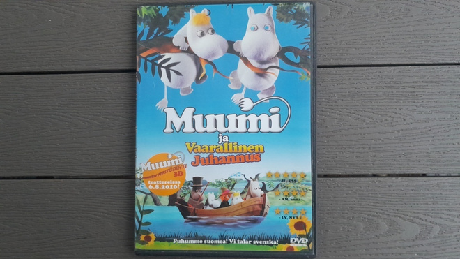 DVD: Muumi ja Vaarallinen Juhannus (2008)
