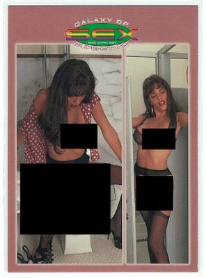 1997 Hot Shots Galaxy of Sex Superstars #80 Erica Roberts