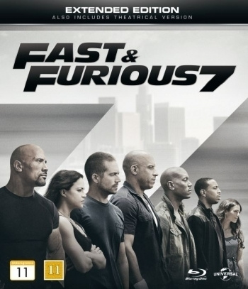 Fast & Furious 7  -  Extended Edition  -   (Blu-ray)