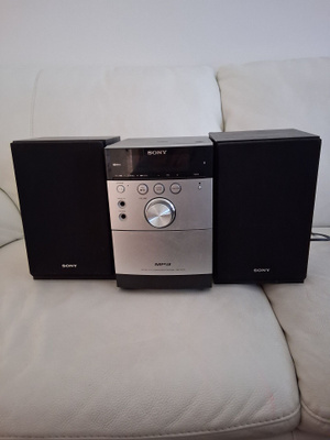Sony CMT-EH15 Micro Hi-Fi stereot + kaiuttimet – CD/MP3, kas
