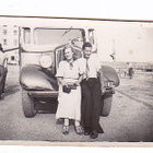 Valokuva Linja-Auto Bussi Reo Speed Wagon 1930-l 6,5x4,5 cm - pikkukuva 1