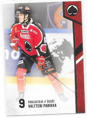 2014-15 CardSet #158 Valtteri Parikka Ässät