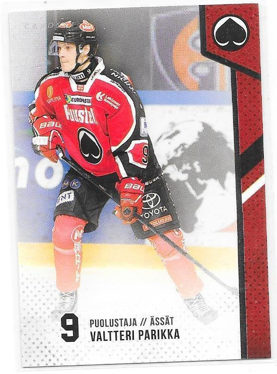 2014-15 CardSet #158 Valtteri Parikka Ässät