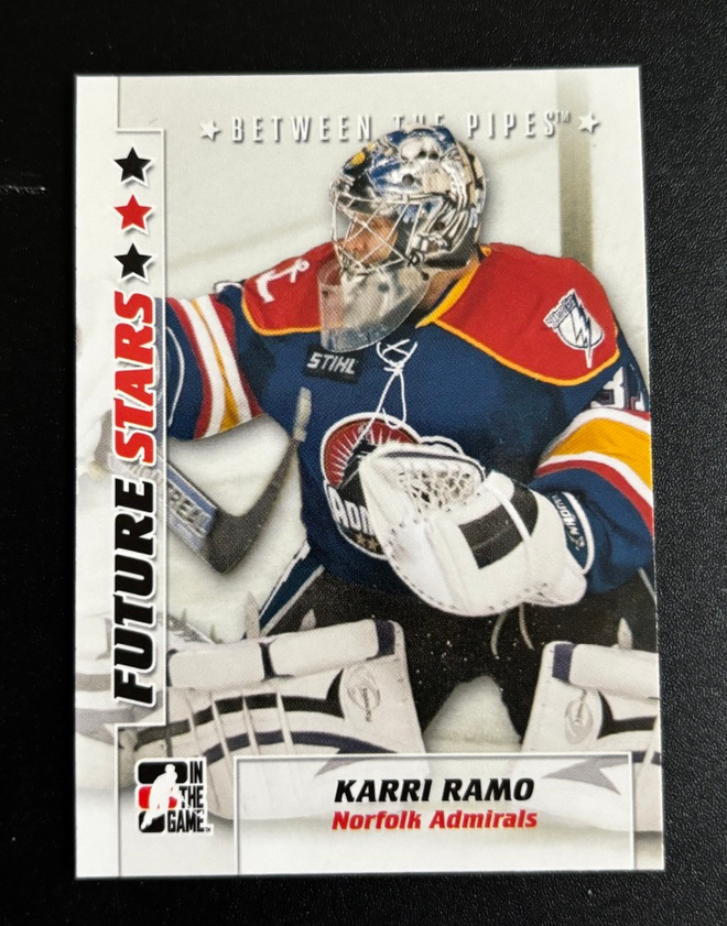 2007-08 Between The Pipes #30 Karri Rämö