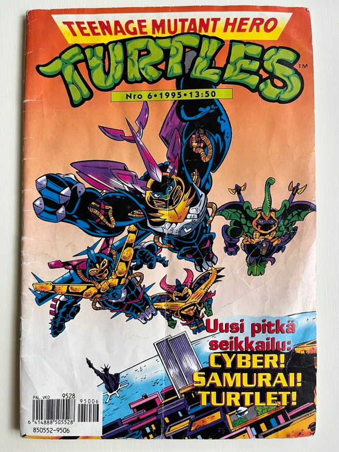 Teenage Ninja Hero Turtles 6/1995