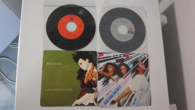 6. ulkomainen dance pop soul yms 7" 18 kpl