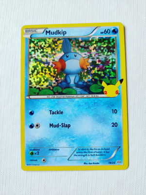 McDonalds 2021 Pokemon 25th Anniversary Holo - Mudkip