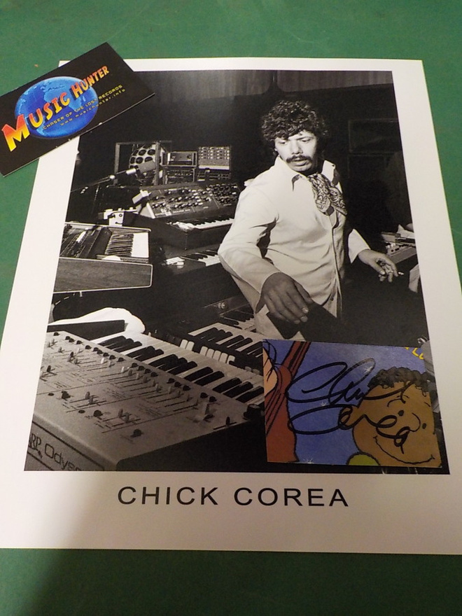 CHICK COREA NIMIKIRJOITUS + KUVA