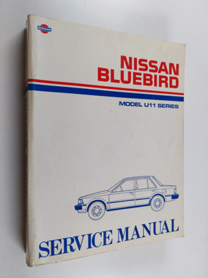 Jeremy Churchill : Nissan Bluebird - Service manual - Mod...