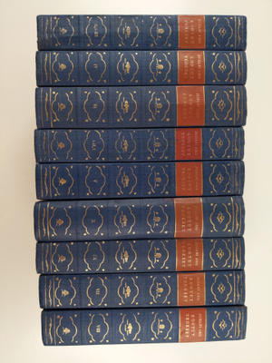 Juhani Aho : Kootut teokset 1-10 (9 kirjaa)