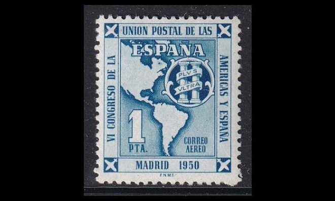 Espanja 988 ** Amerikan postikongressi (1951)