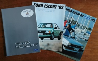 Ford- autoesitteet 3 kpl 1980-luku