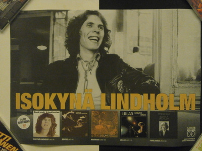 DAVE ISOKYNÄ LINDHOLM Love Records PROMOJULISTE,HIENO !