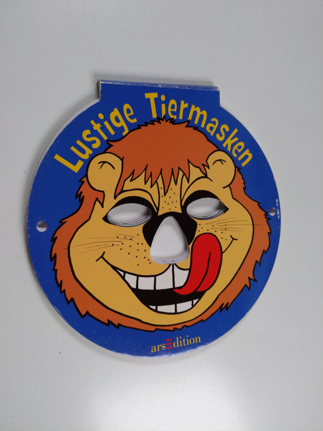 Lustige Tiermasken = Hauskoja eläinten naamioita
