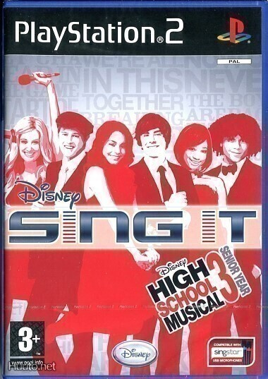 * Sing It High School Musical 3 Senior Year PS2 PAL Uusi