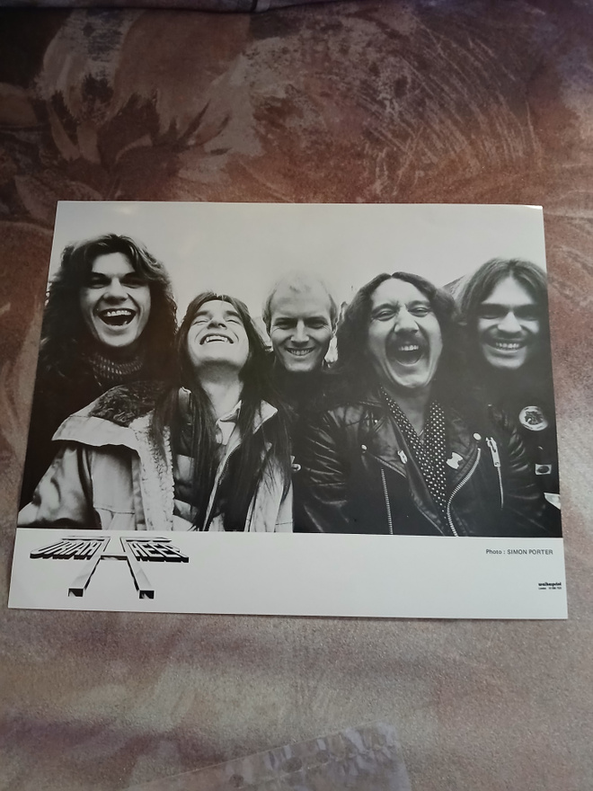 URIAH HEEP - PROMOKUVAT + POSTIKORTTI