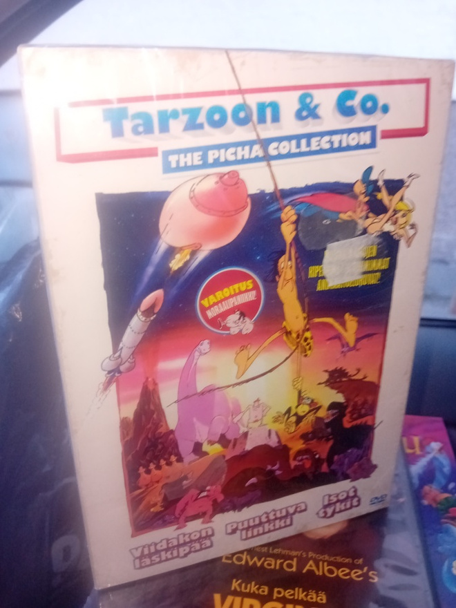 3 DVD Tarzoon & CO ( UUSI  ) SIS POSTIKULU