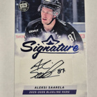 Blueline 25-26 Aleksi Saarela signature rare - pikkukuva 1
