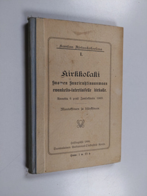 Kirkkolaki Suomen suuriruhtinaanmaan evankelis-luterilais...