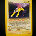 Pokemon kortti Raikou Neo revelation rare - pikkukuva 1