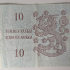 10 Markkaa 1963 Litt. A P1245951 - pikkukuva 2