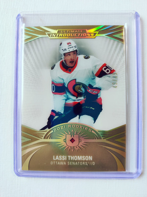 Lassi Thomson - 21-22 Ultimate Introductions Rookies Gold