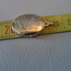 Kulta 14K Medaljonki kuvioitu - pikkukuva 3