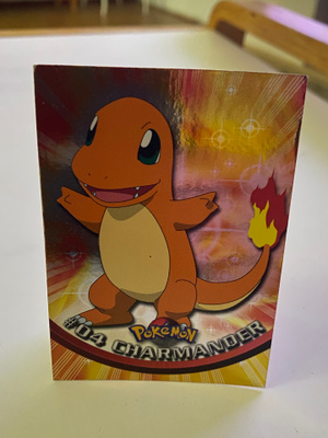 Pokémon Topps Charmander #04 (1999) – HOLO / FOIL