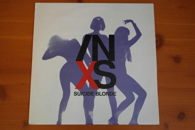 INXS:Suicide Blonde 12" Vinyyli.Australian recording.