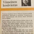 LEENA KROHN: VIIMEINEN KESÄVIERAS - pikkukuva 2