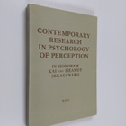 Kai von Fieandt : Contemporary research in psychology of ... - pikkukuva 1