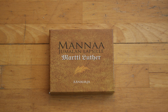 Martti Luther Mannaa Jumalan lapsille äänikirja 12 CD