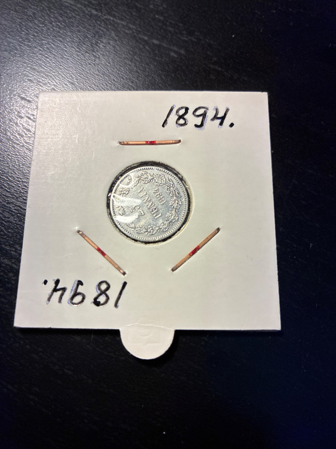 25 penniä 1894