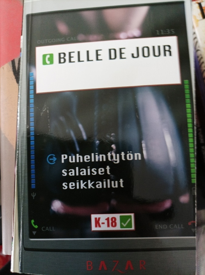 Belle De Jour Puhelintytön salaiset seikkailut