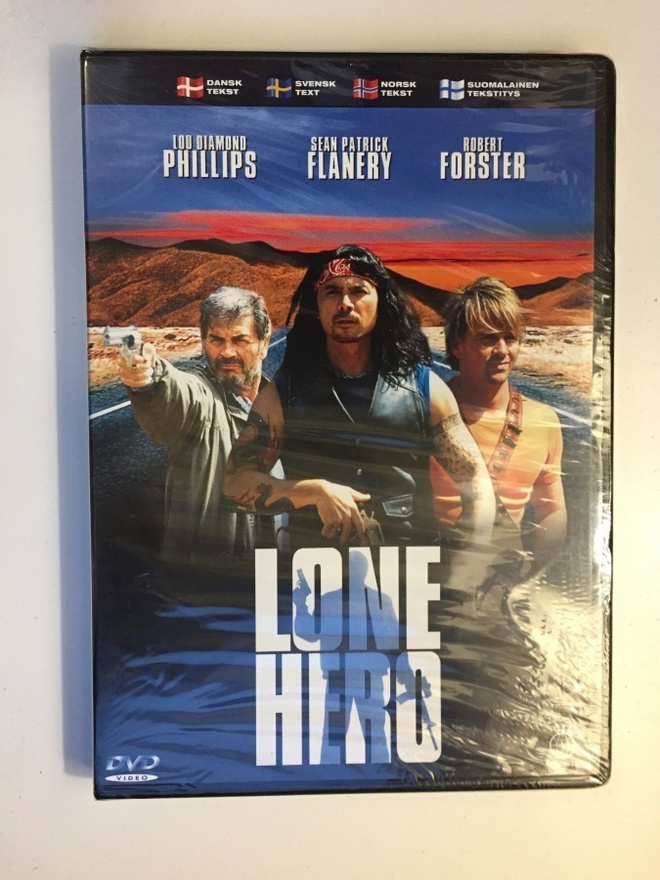 Lone Hero (DVD) lou Diamond Phillips, Robert Foster (UUSI!)