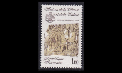 Ranska 2289 ** Metsästys- ja luonnonhistoriamuseo (1981)