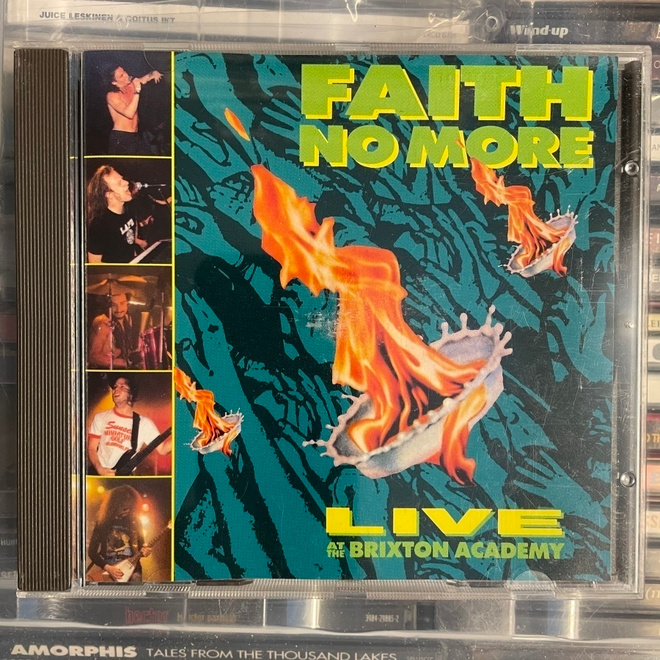 FAITH NO MORE - Live At The Brixton Academy cd