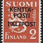 1943 KP 2 mk lisäpainaman kenttätyyppi 1 ** LaPe KP 4 kt 1 - pikkukuva 1