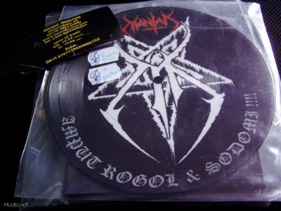 MANTAK - AMPUT ROGOL & SODOMI 7'' KUVAVINYYLI + JULISTE EX