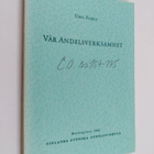Uno Forss : Vår andelsverksamhet - pikkukuva 1