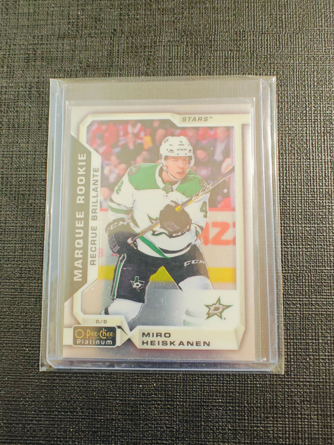 Miro Heiskanen - 18-19 Opc Platinum Marquee Rookie