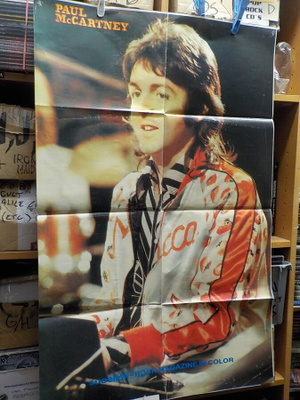 PAUL MCCARTNEY [THE BEATLES] JULISTE 70-LUVUN SUOSIKISTA