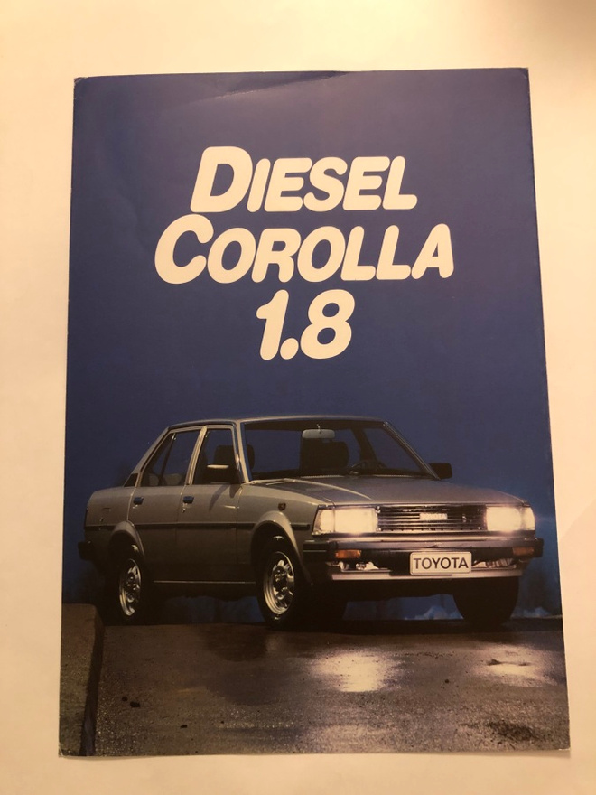 Myyntiesite - Toyota Corolla Diesel 1,8  -1982